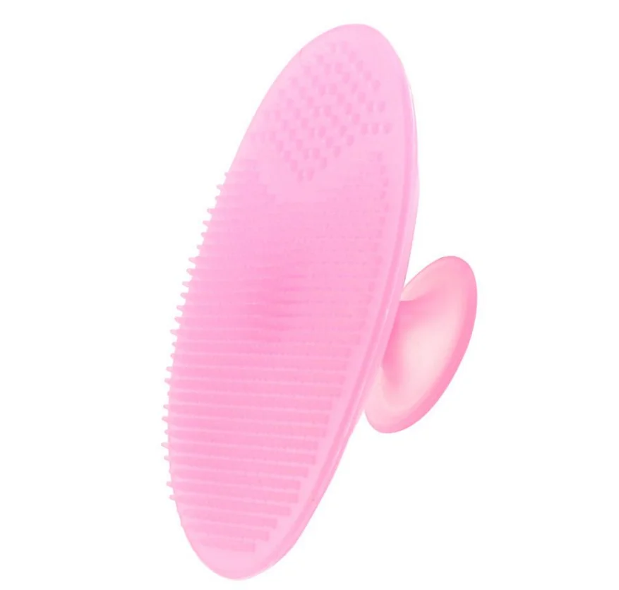 Pink-3pcs 3 шт. Новое поступление силиконовый коврик для мытья красоты Отшелушивающий, для лица кисть для очистки дица инструмент Мягкая глубокая чистка - Цвет: Pink-3pcs