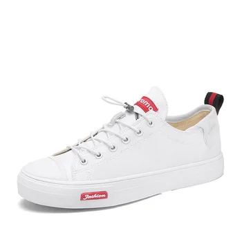 

Best selling running shoes comfortable casual men's sports shoes breathable non-slip white shoes