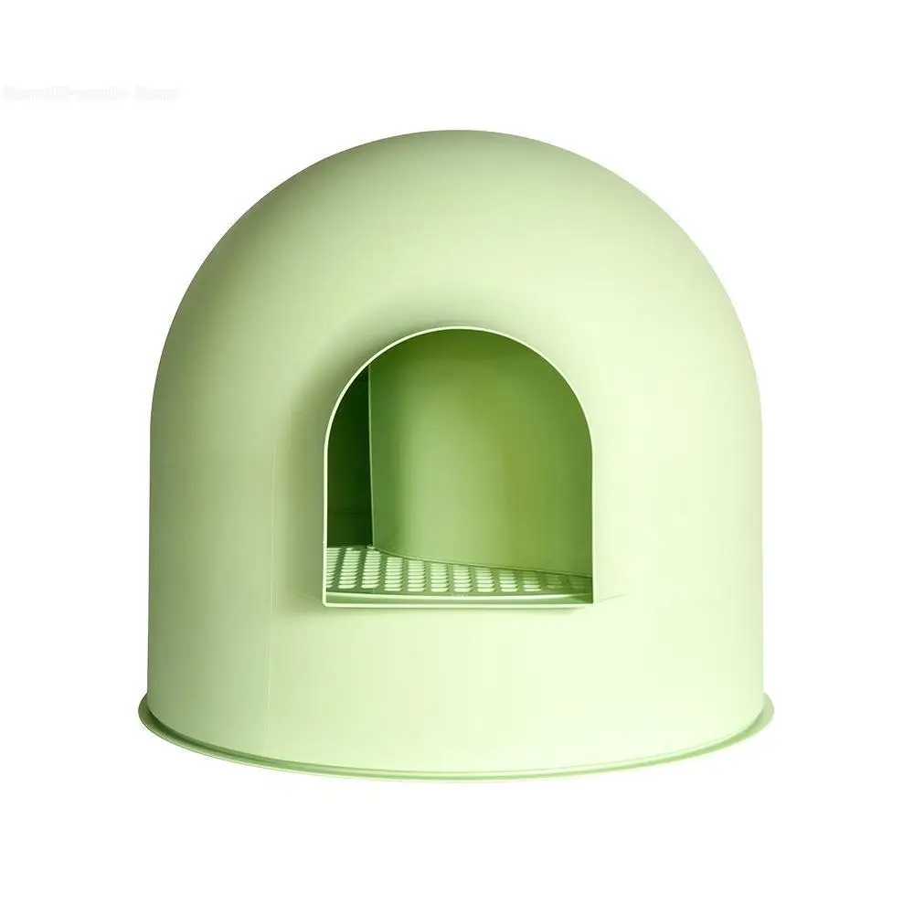 enclosed litter box Single-layer large cat toilet Leakproof corridor Isolated odor Anti-out nontoxic materials - Цвет: 4