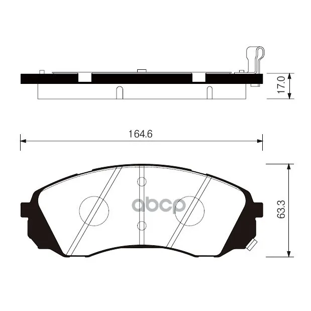 Колодки Тормозные Hyundai H1 02-/Kia Carnival 06- Передние Sangsin Brake Sp1238 Sangsin brake арт. SP1238