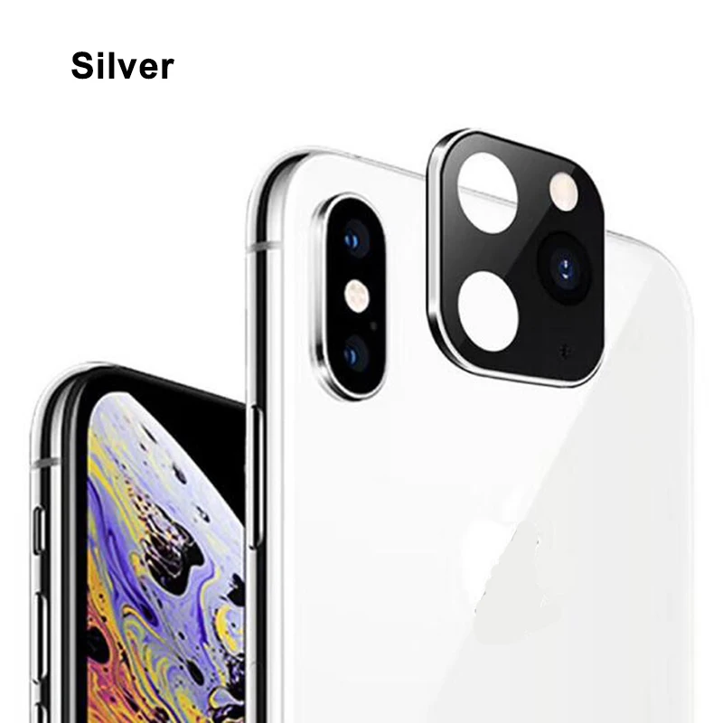 Задняя камера поддельные стеклянные линзы Защитная пленка для iPhone 11 pro поддельные камеры для iPhone X Xs Max задняя камера протектор