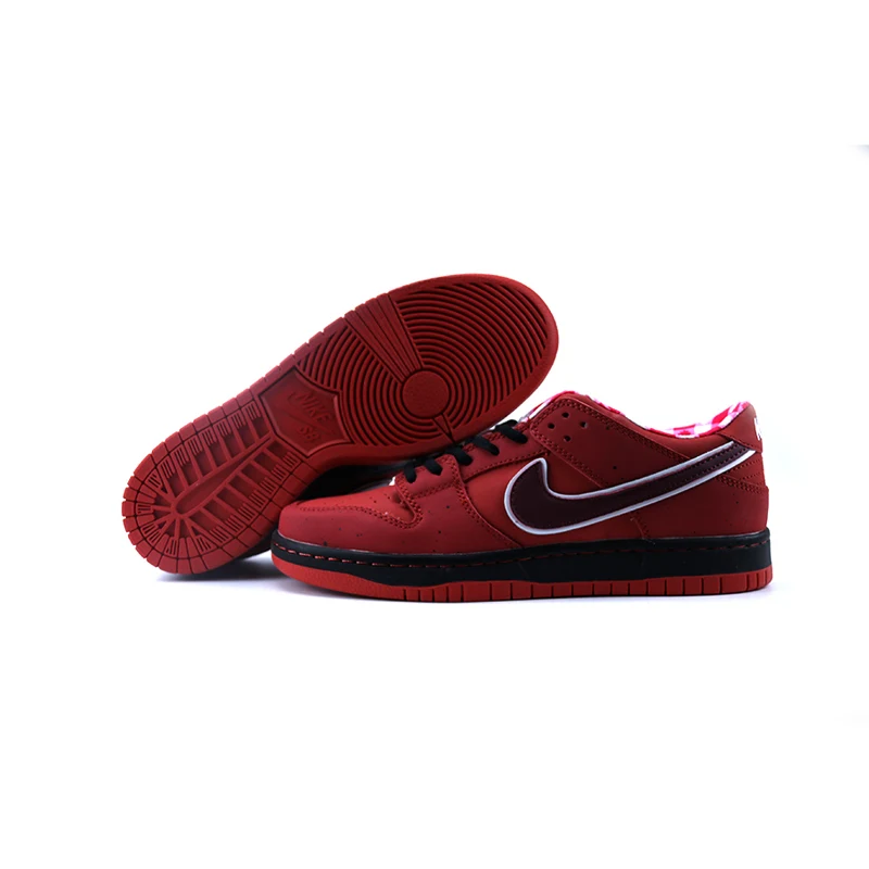 Nike SB Dunk Low PRO OG GS Мужская обувь для скейтбординга дышащие противоскользящие кроссовки низкие Красные кроссовки