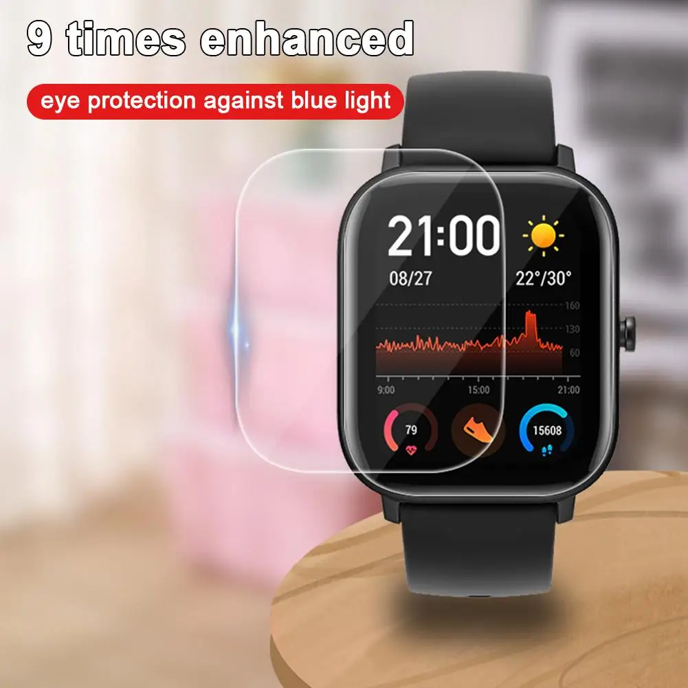 Защитная пленка на весь экран мягкая пленка для Huami Amazfit GTS Smart Bracelet 20 мм