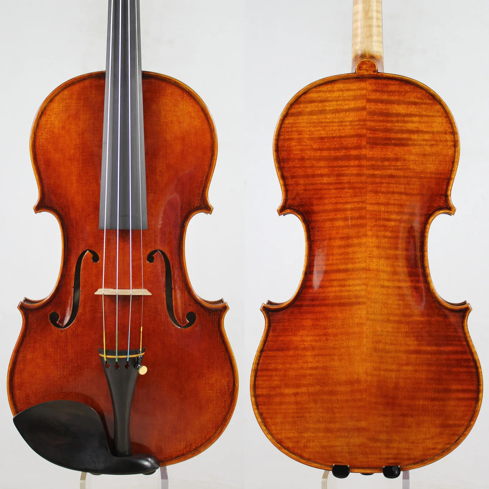 Мастер скрипки! Европейское дерево! Копия Antonio Stradivari! Сильный и глубокий тон!