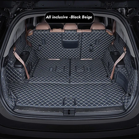 Tapis De Coffre Pour Peugeot 5008 7 Places (2017-2025) - Imperméable, Antidérapant, Facile à Nettoyer, Plusieurs Couleurs - 11