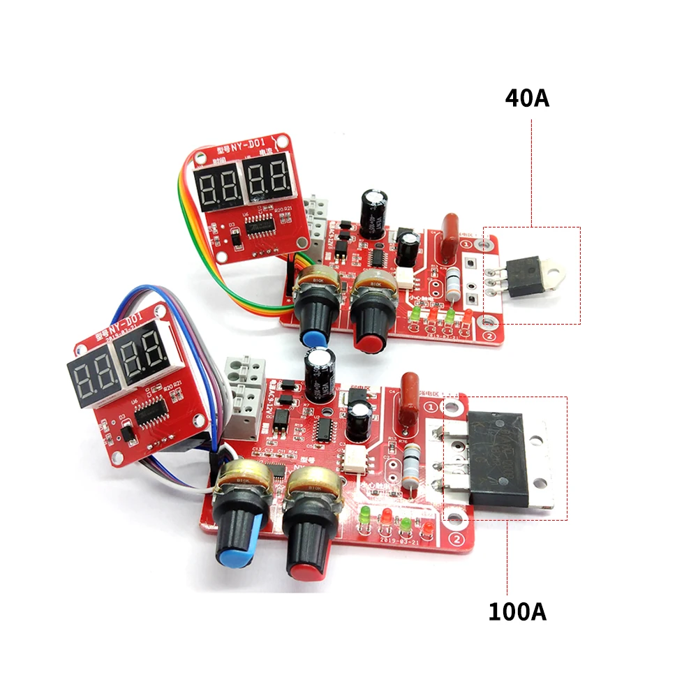 40A/100A точечная сварочная машина плата управления 100A точечная сварочная машина время тока управление Лер панель управления модуль