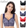 FallSweet Wire Free Lace Bras for Women Plus Size Vest Lingerie Thin Cup Brassiere Eveyday Wear ► Photo 3/6