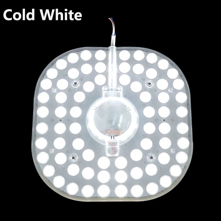 Cold White Светодиодный потолочный светильник AC220V 24 Вт 36 Вт Светодиодный светильник с модулем переключатель для внутренней установки управления цветной потолочный светильник для современного дома светильник - Испускаемый цвет: Cold White