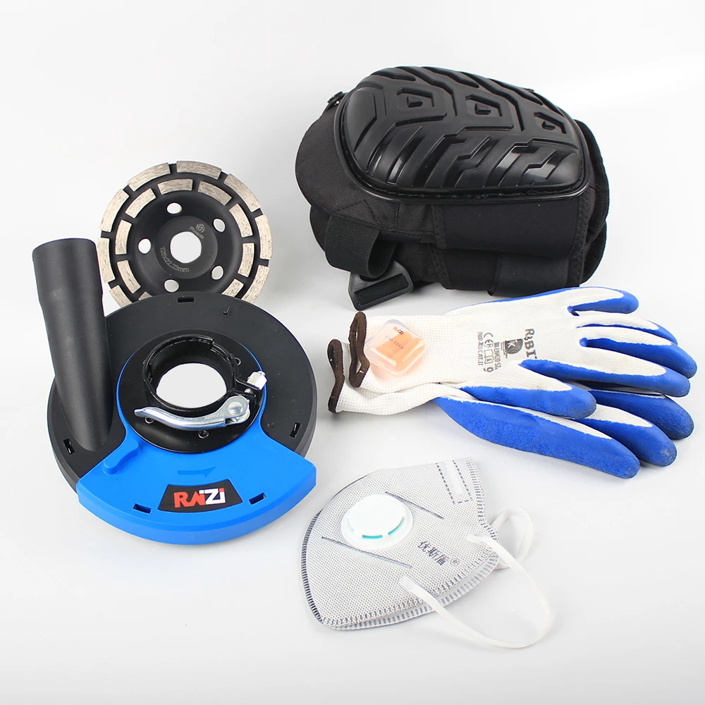 

Raizi 4.5,5,7 Inch Dust Shroud Kit Dry Grinding Cover Tool For Angle Grinder