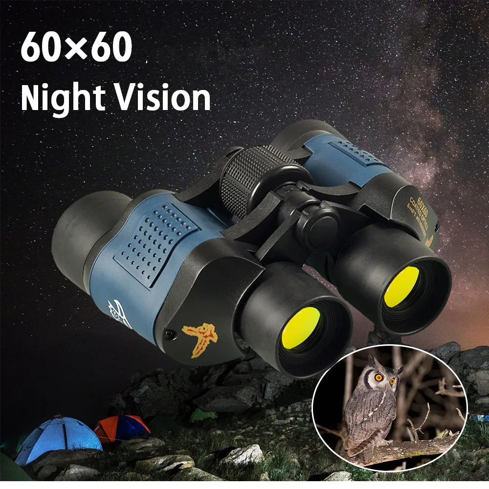 

APEXEL Powerful Telescope 60X60 Binoculars HD 10000M High Magnification For Outdoor Hunting Optical Light Night Vision Binocular