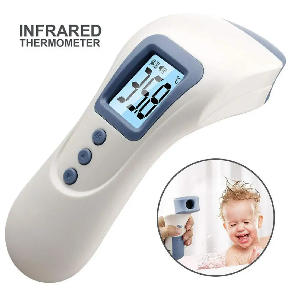 

USB Rechargeable Infrared Electronic Thermometer Forehead Thermometer Household for Child Baby