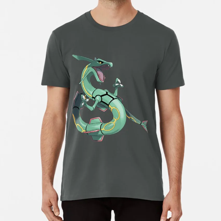 

Rayquaza T shirt rayquaza レックウザ emerald game fun recent rubin