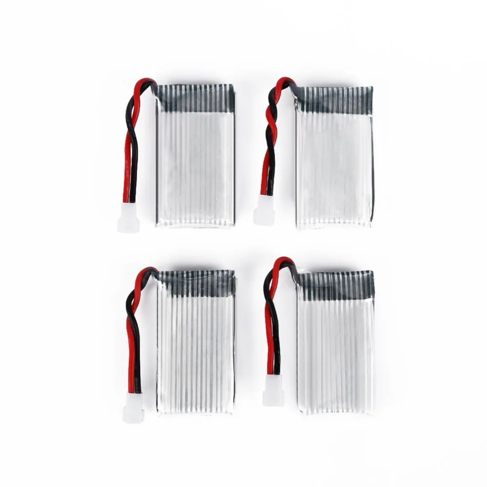 4 шт. OCDAY 3,7 V 600 мА/ч, 25C 1S1P 2.22WH Батарея+ 5-портовый Зарядное устройство для Syma X5C X5SW X5SC/для Cheerson CX-30