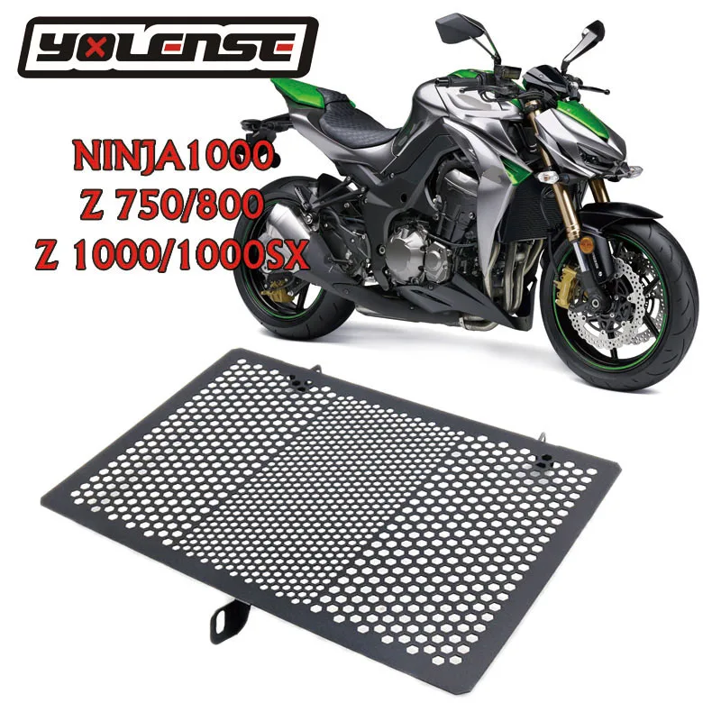 

Motorcycle Radiator Grille Cover Guard Stainless Steel Protection For KAWASAKI Z800 Z750 Z1000 Z1000SX NINJA1000 Z 750 800 1000