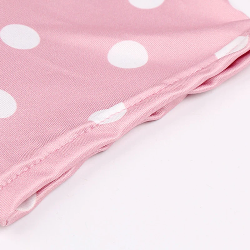 Fashion Women Summer Dress New Sexy V-neck Short Sleeve Polka Dot Print Women Long Maxi Dress Ladies Clothes CDR1875 (4)