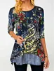 Christmas Tree Printed Women Blouse Shirt Long Sleeve Christmas Shirt Female Festive Clothing Casual Ladies Tops Camiseta Mujer ► Photo 2/6