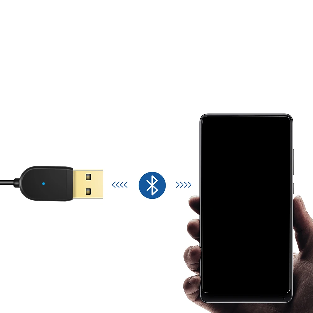 1 шт. беспроводной Bluetooth передатчик приемник 5,0 автомобильный Aux 3,5 мм адаптер для динамика