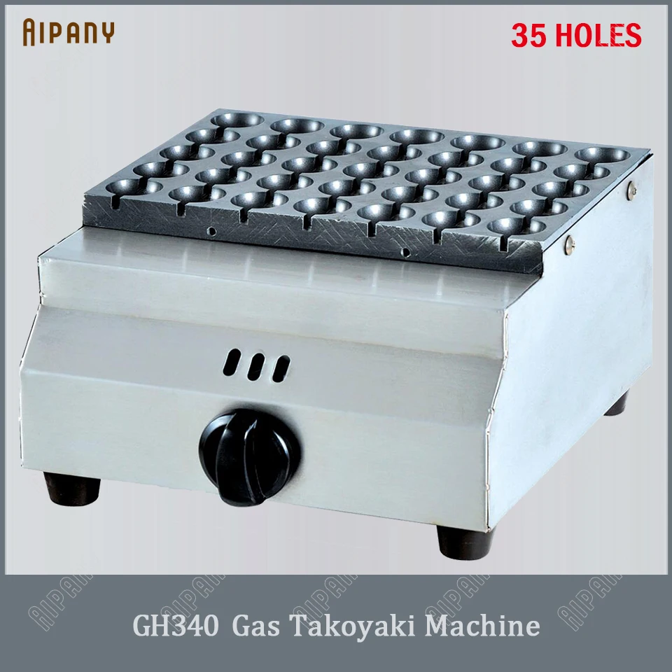EH767/GH767/GH340 electric/gas takoyaki machine non-stick takoyaki grill pan baking plate fish ball octopus ball grill