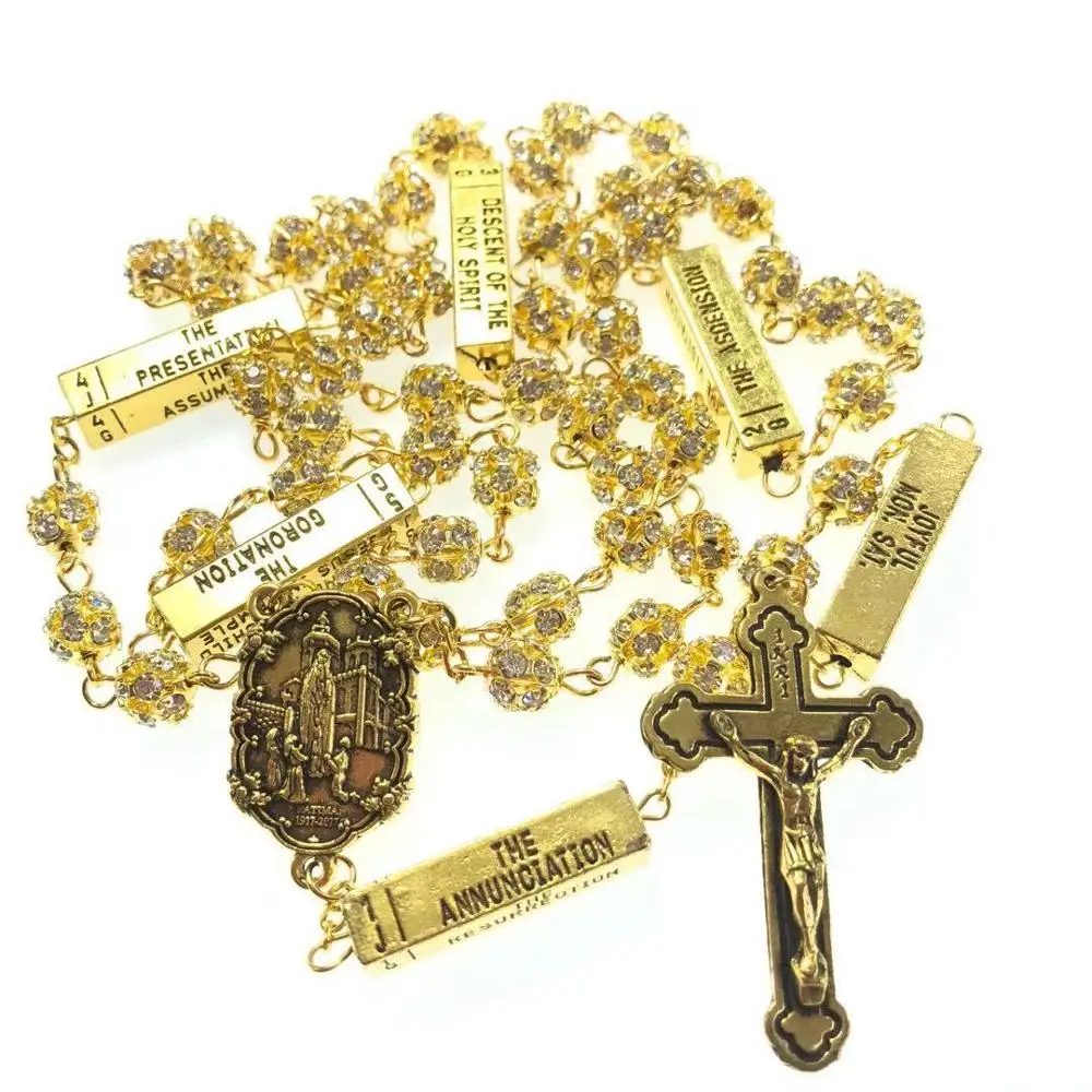 Crystal Rhinestone Rosary 2