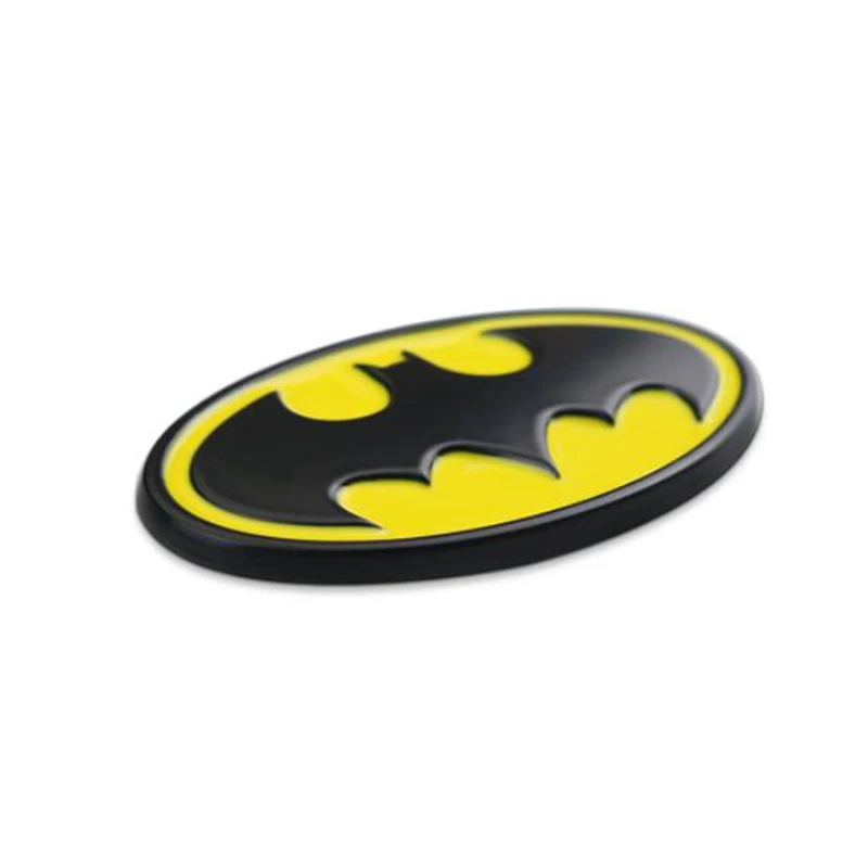 1PCS 3D Metal Batman Logo Emblem Stickers Auto Car Emblem Badge Sticker Car Styling Accessories Motorcycle Tuning Car-Styling