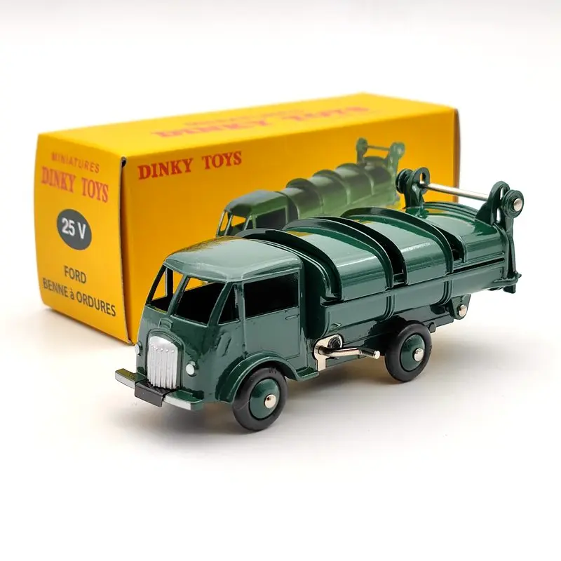 Atlas Dinky Toys Miniature Da 25 V Per Ford Benne A Ordures Collezione Di Modelli Pressofusi