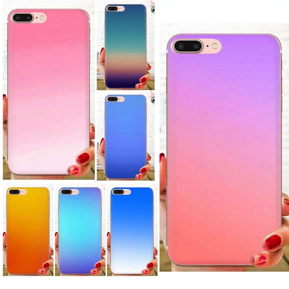 Градиент для Huawei Honor 4C 5A 5C 5X6 6A 6X7 7A 7C 7X8 8C 8S 9 10 10i 20 20i Lite Pro чехол мягкий TPU крышка