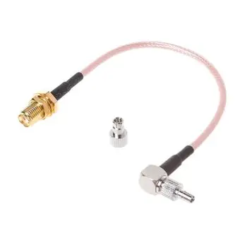 

SMA Female To CRC9/TS9 Dual Connector RF Coaxial Adapter RG316 Cable 15cm