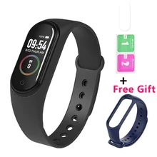 M4 браслет Smartband спортивный браслет Flim часы монитор сердечного ритма фитнес трекер активности кровяное давление Bluetooth Smartwatch