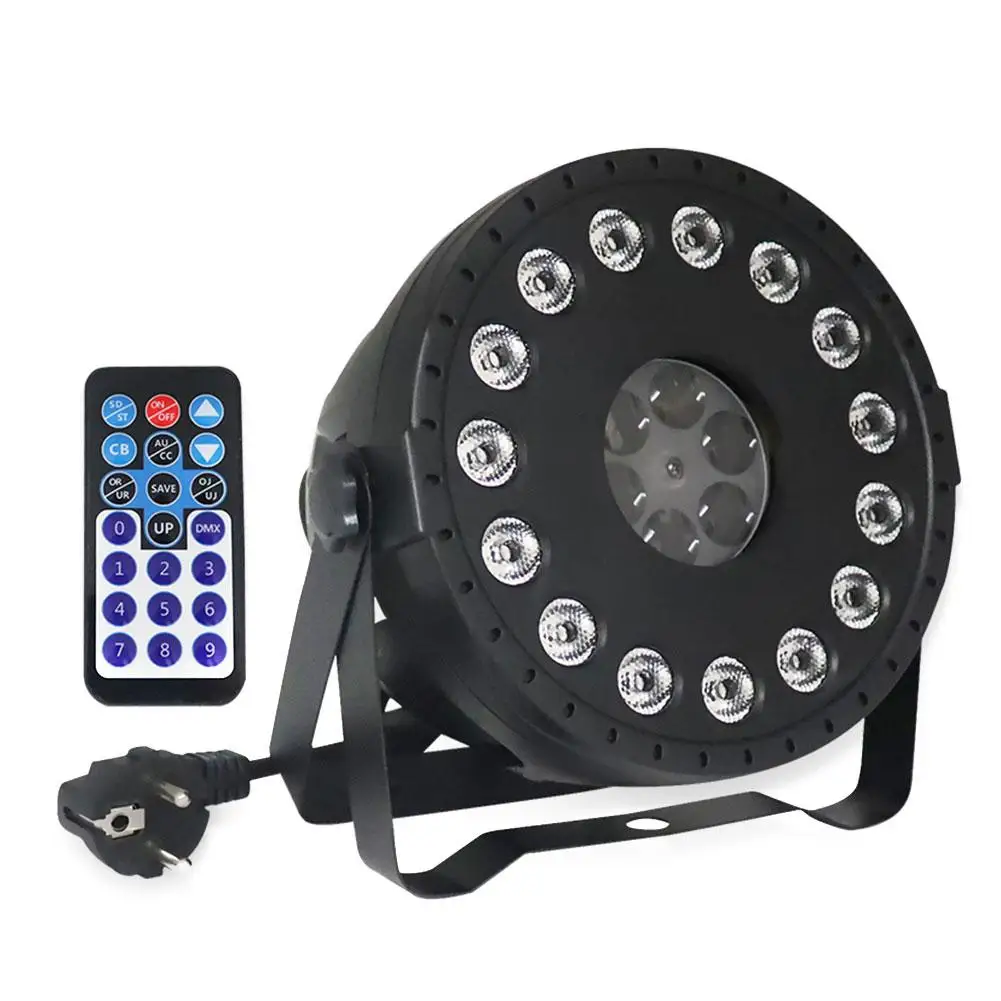 

2019 New 15 LEDs Par Light Stage Light DMX for KTV Bars christmas New year Stage Lighting Effect 4 pattern