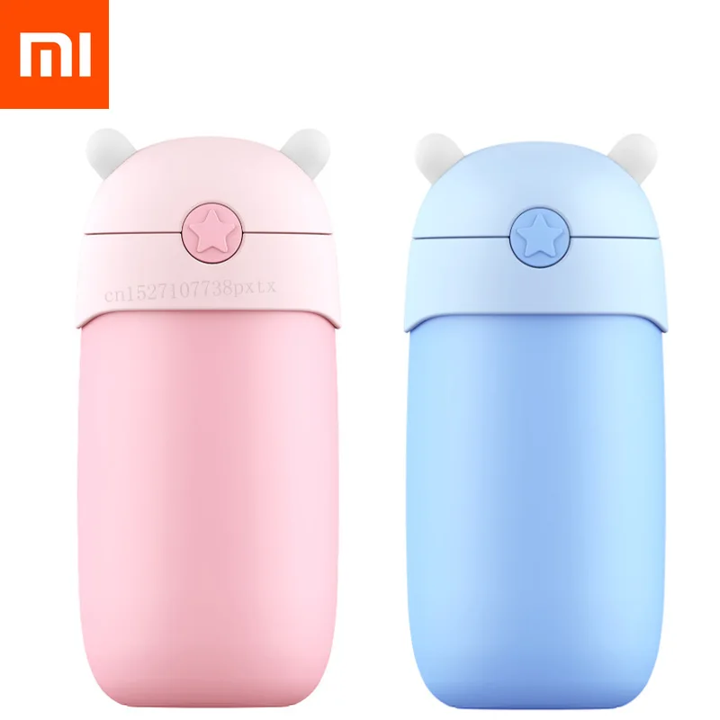 Оригинальная детская кружка Xiaomi Mijia Mitu, милая форма, 6 часов, изоляция, холодное питание, контактное качество материала, нержавеющая сталь 316L