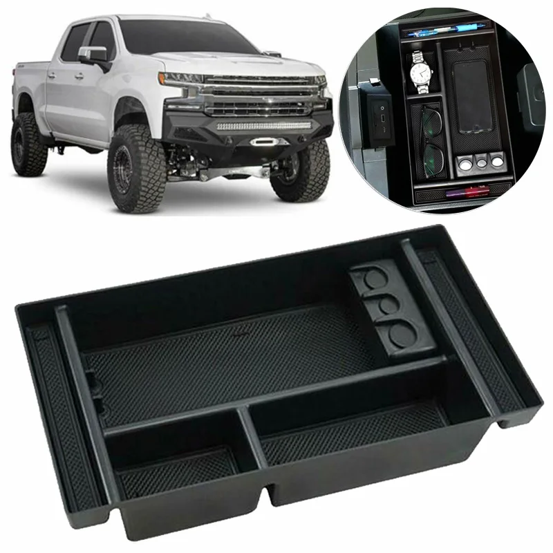 Пластиковый лоток коробка для GMC Sierra 1500 2019 внутренняя центральная консоль