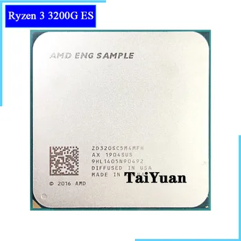 

AMD Ryzen 3 3200G ES R3 3200G es 3.5 GHz Quad-Core Quad-Thread 65W CPU Processor L3=4M ZD320SC5M6MFH Socket AM4
