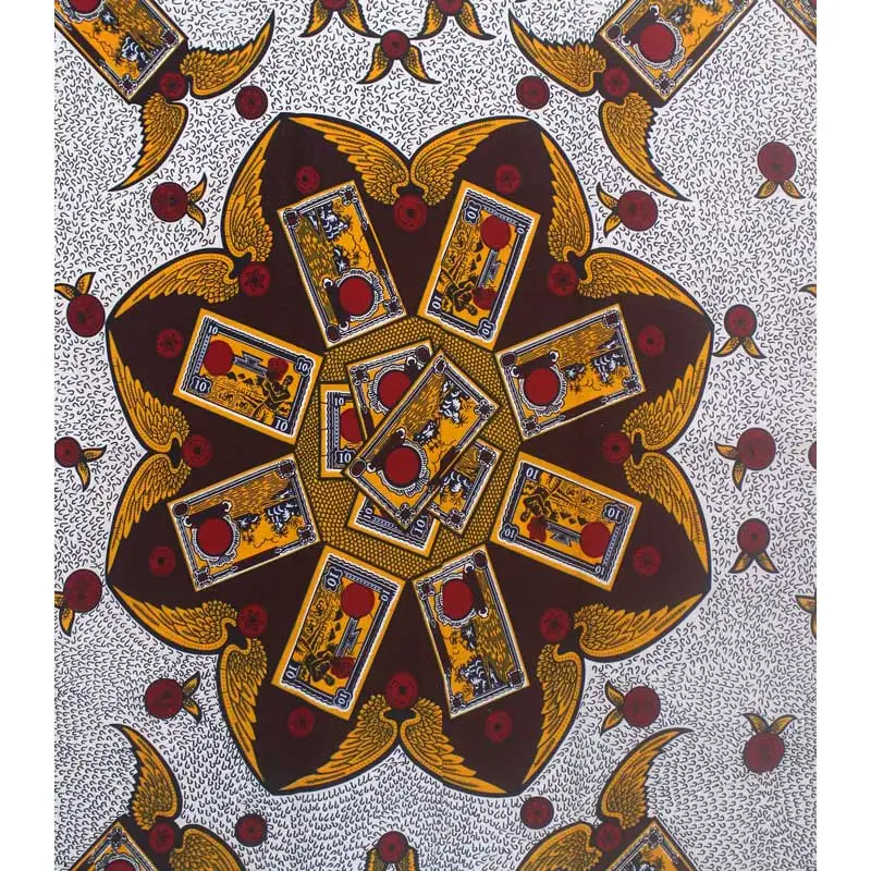 Хлопок настоящий воск Анкара ткань Африканский принт ткань для свадебного платья ткань африканская ткань воск ткань