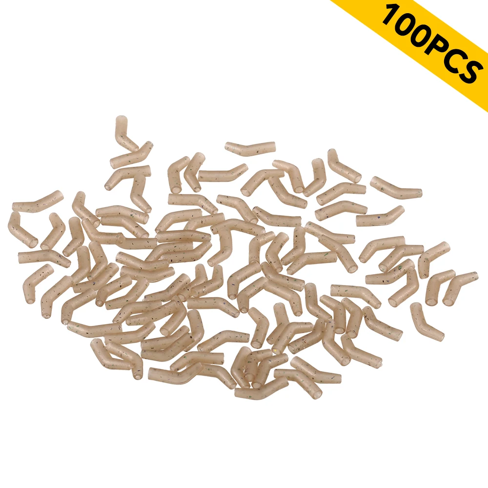 

Anti-tangle Hook Sleeves Bent Hook Aligner 30 / 50 / 100 PCS Fishing Line Aligner Carp Fishing Hair Rig Accessory Fishing Tackle