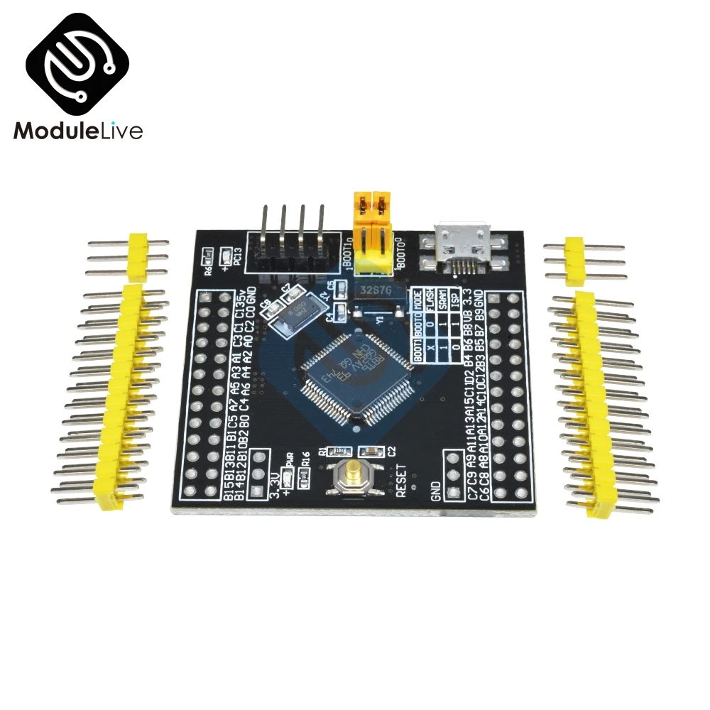 STM32F103RBT6 ARM STM32 Минимальная мини-система макетная плата модуль Cortex-m3 M76 для Arduino Плата расширения