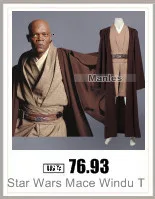 Рыцарь-джедай Obi-Wan костюм Кеноби Звездные Войны Делюкс воин-джедай косплей костюм халат костюм с накидкой рыцарь Анакин на Хэллоуин