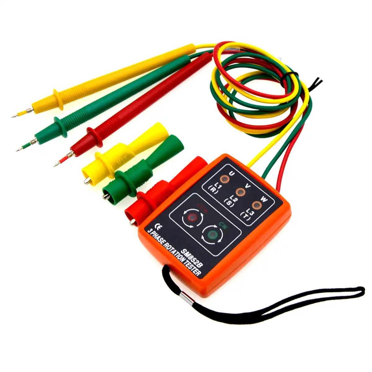 3 phase sequence rotation tester indicator detector