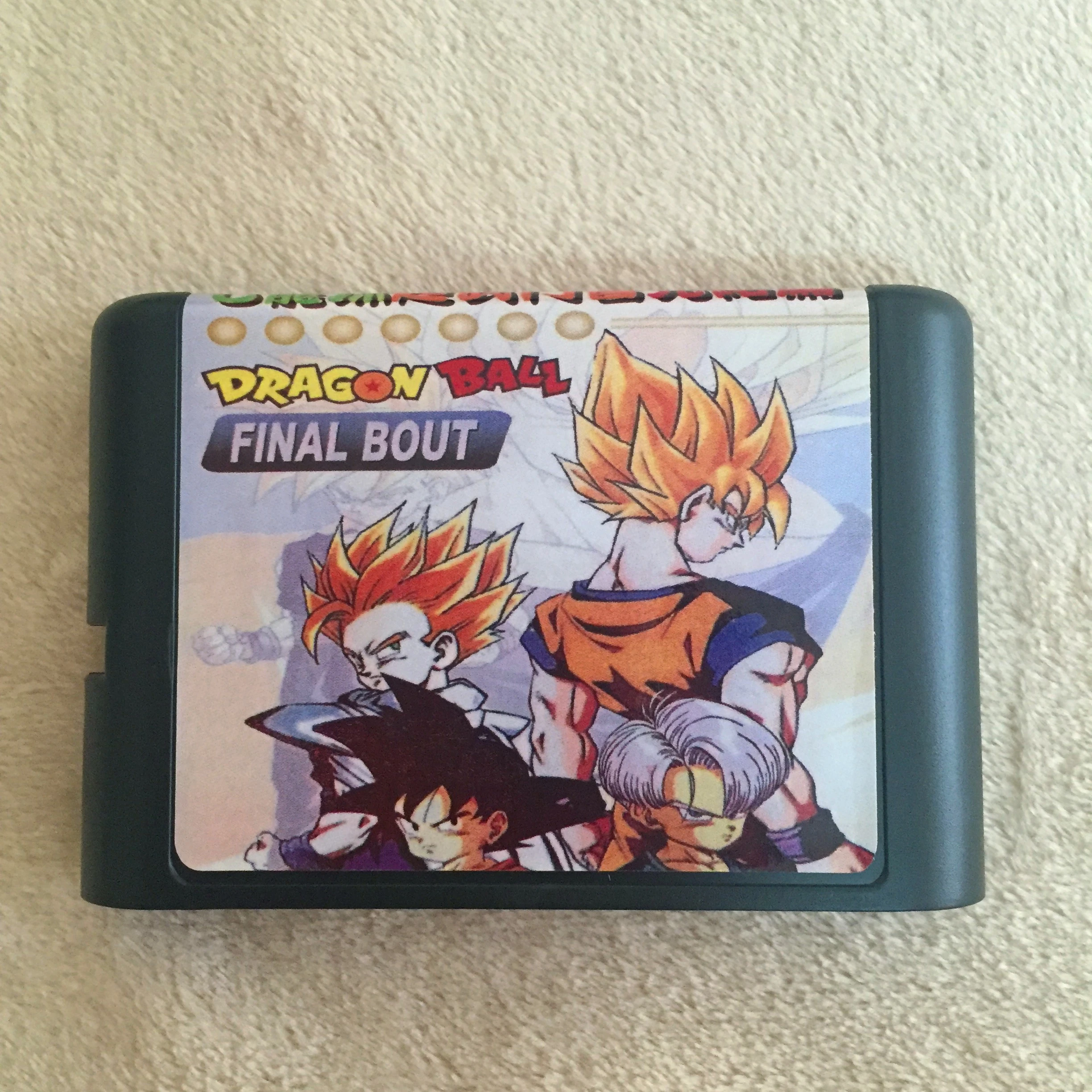 

Dragon Ball Final Bout 16 bit MD Game Card For Sega Mega Drive For Genesis