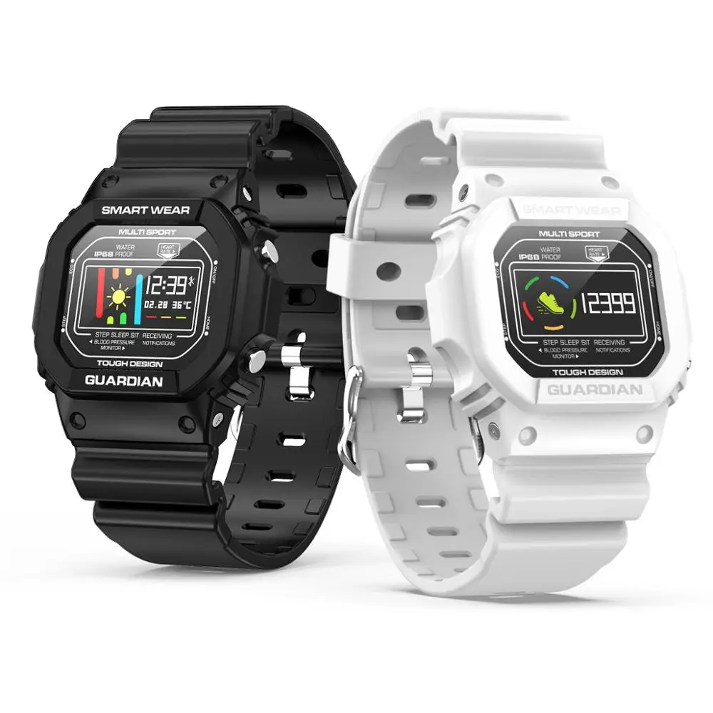 ЭКГ + PPG монитор сердечного ритма кровяное давление Смарт часы Ip68