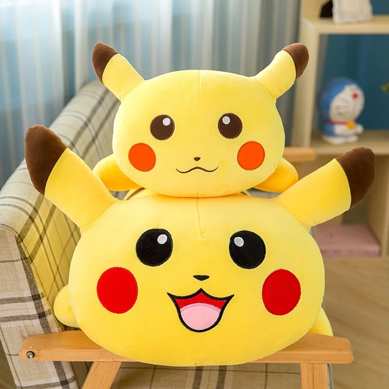 

And Soft Pikachu Doll Pet Elf Plush Toys down Cotton Pillow Birthday Gift