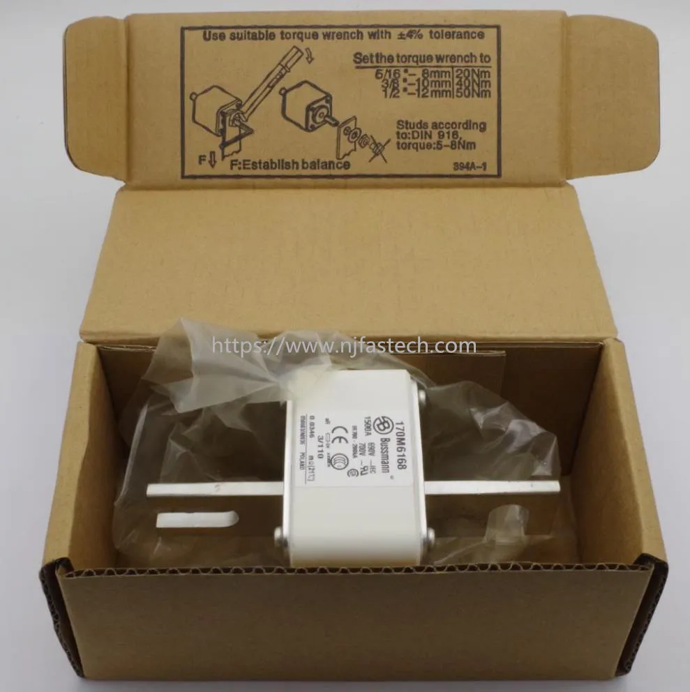 

dc fuse 1500A 700V 170M6168 fuse price power fuse hrc fuse link