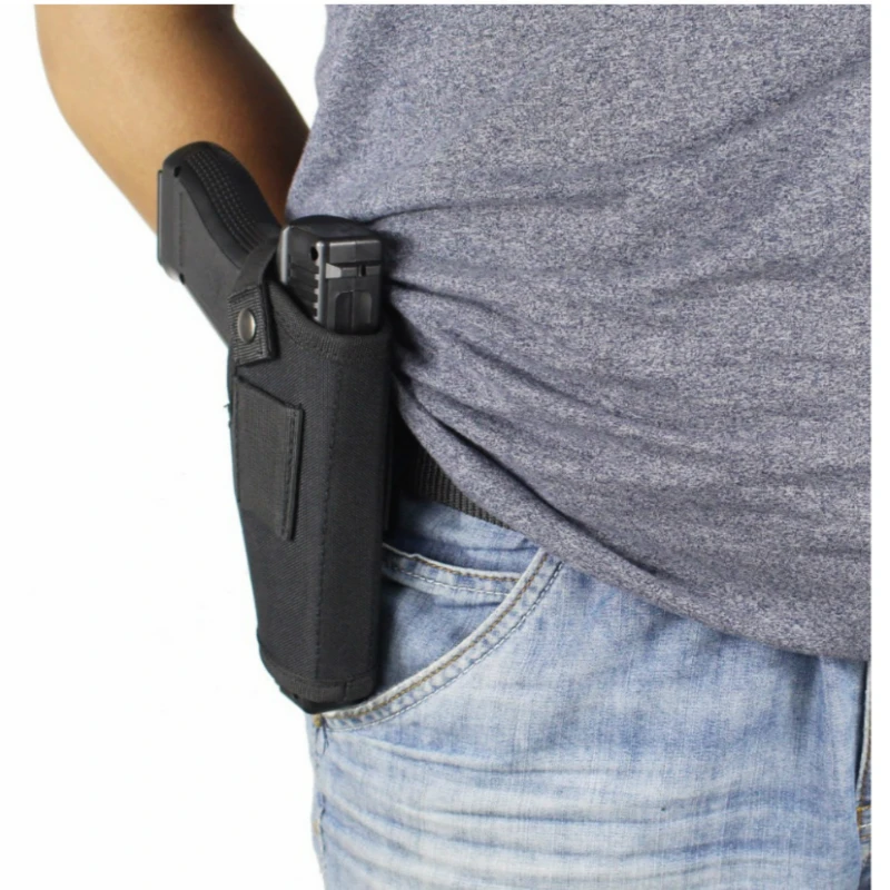 

Tactical Compact Subcompact Pistol Holster Waist Case Glock Gun Bag Hunting Accessory Outdoor CS Field Invisible Tactical