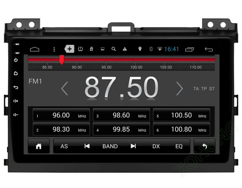 Clearance 2din Octa Core Android Car Multimedia DVD Player for Toyota Land Cruiser Prado 120 Lexus GX470 autoradio Navigation GPS BT radio 35
