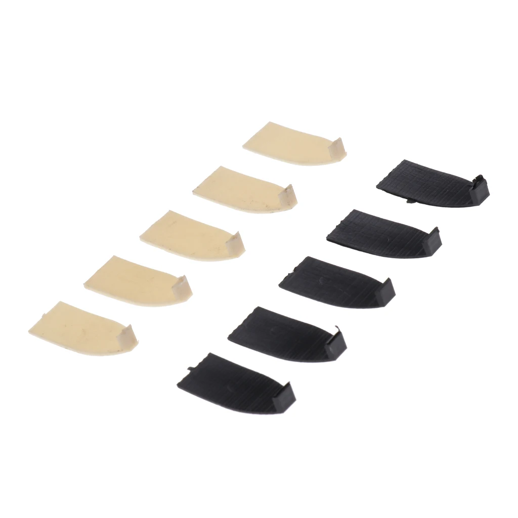 Violin Accessories 10 Pieces Violin Fittings Bow Pads Replacement Parts