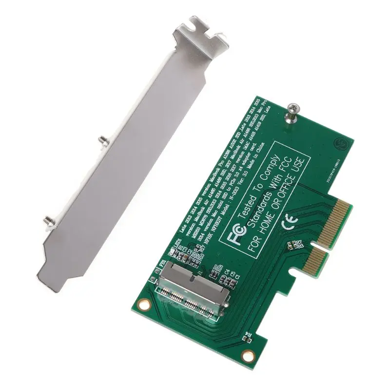 Адаптер для PCI-E 4X 16X для 2013 для MacBook Air A1465 Pro A1398 retina SSD конвертер