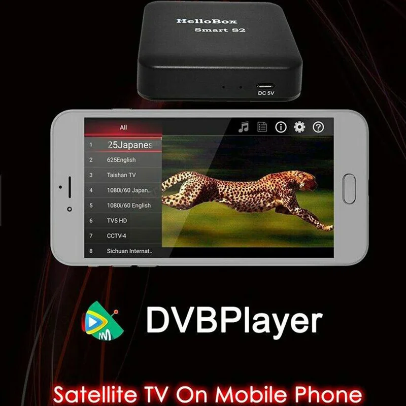 Hellobox Smart S2 спутниковый искатель HD TV приемник воспроизведение на