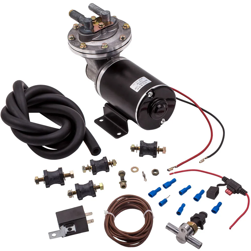 12 V Electric Vacuum Pump Kit Brake Booster w/Volt Pump 18" to 22" for