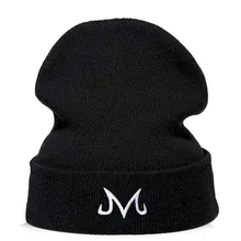 Японские Аниме зимние шапки для женщин маленькие мужские вязаные шапки с вышивкой Мужская Осенняя шапка женская шапочка в стиле хип-хоп капот Прямая поставка