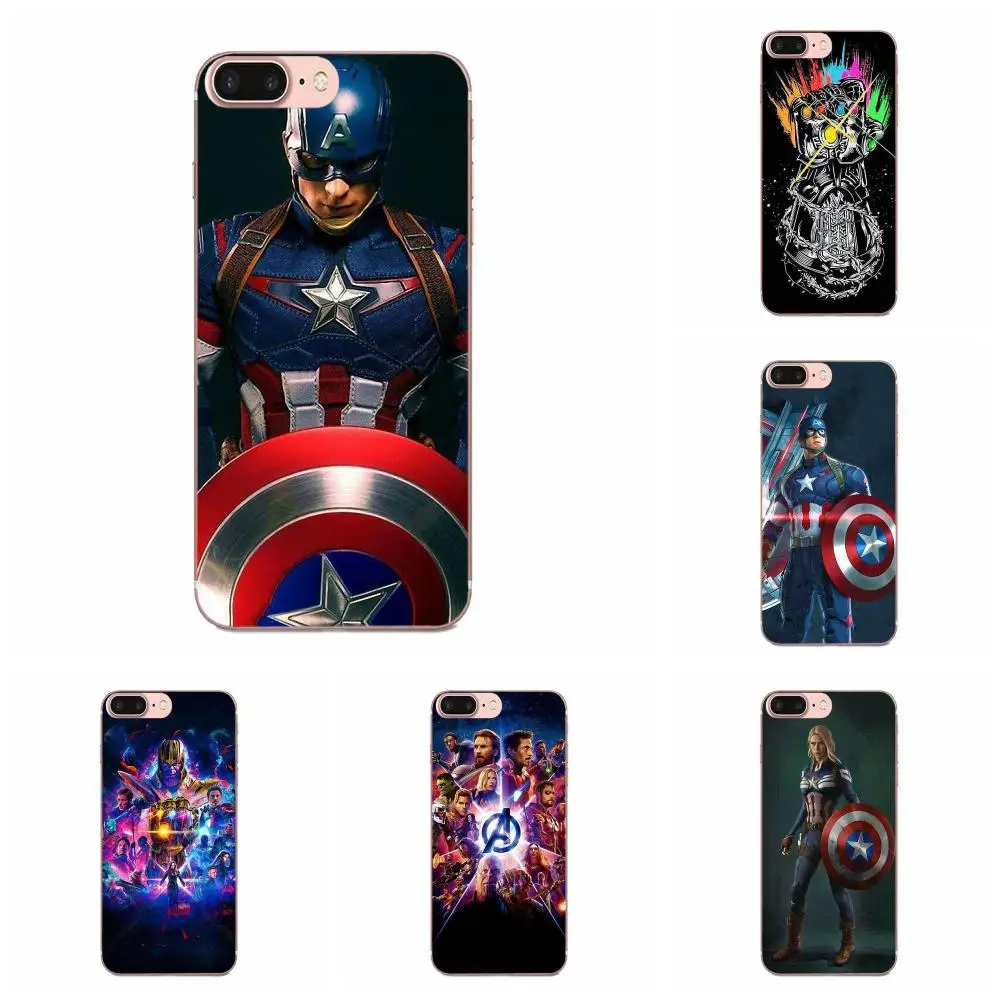 Милый чехол для телефона Marvel The Avengers Infinity War samsung Galaxy Note 5 8 9 S3 S4 S5 S6 S7 S8 S9 S10 5G mini Edge Plus