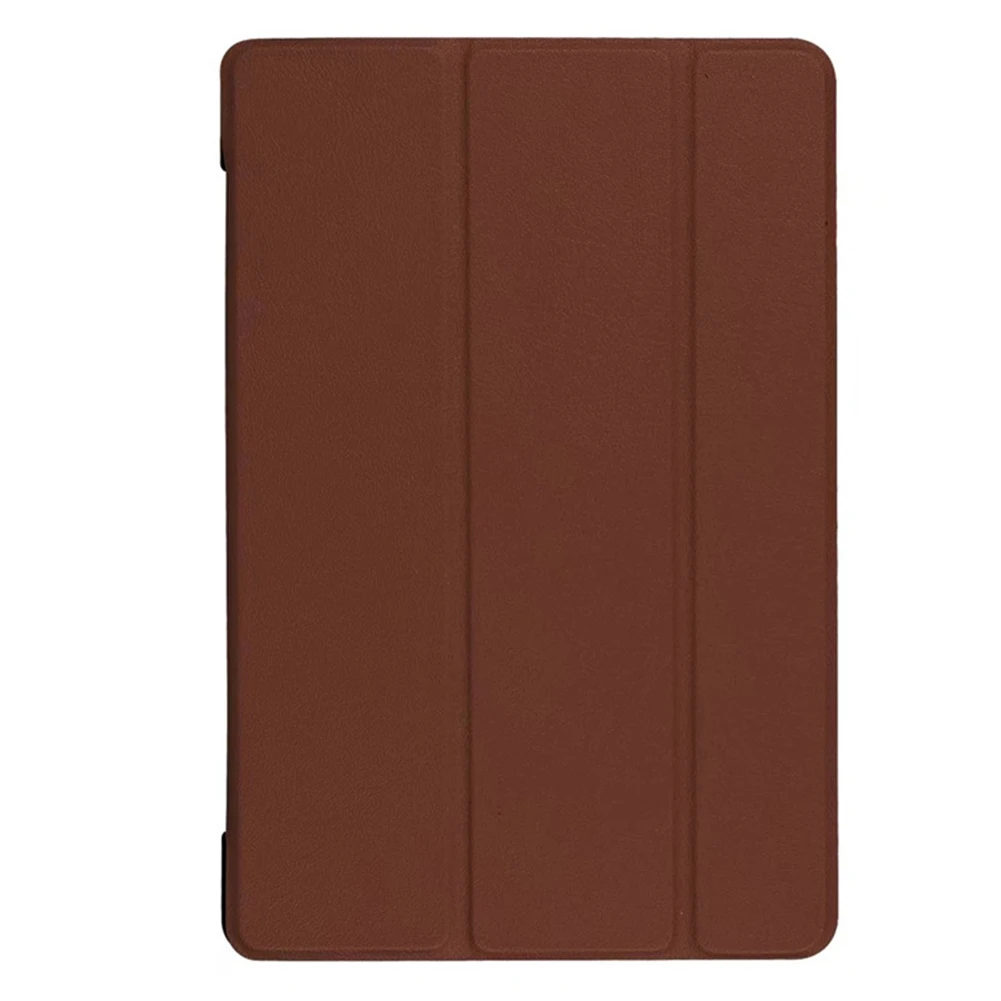 Ультратонкий флип-чехол для планшета samsung Galaxy Tab A 10,1, P580, P585, 7,9 дюймов, кожаный чехол для планшета Smart Sleep Tri-fold Bracket Cover